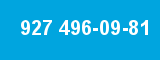 927 496-09-81